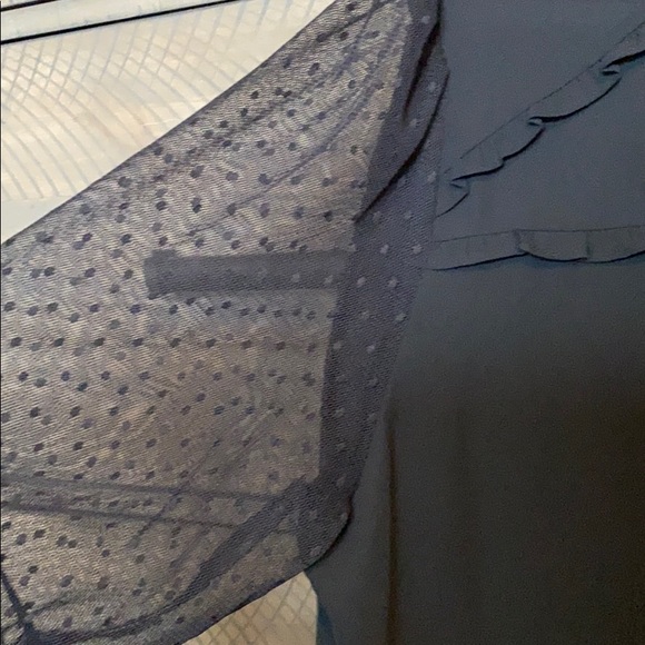 Black LOFT blouse - Picture 2 of 4